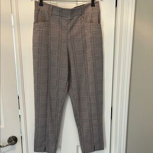 Maurices Gray Skinny Plaid Pants